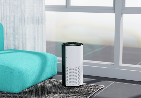 PM2.5 Sensor Smart Air Purifier 35dB Noise WIFI Control For Allergies