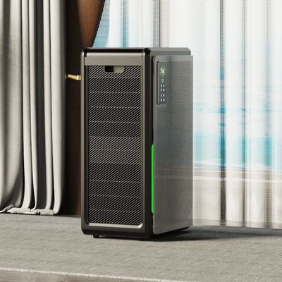 240 W wandhängender Hepa-UV-Luftreiniger, anpassbare WiFi-Fernbedienung